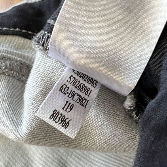 Chico's Jeans Size 3P (16P) Petite Gray Secret Stretch Jeggings Skinny - Picture 5 of 9